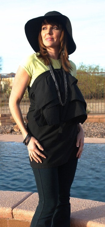 Tunic-Nouveau Nursing Cover LUXE PREMIUM Cotton-Full Coverage-Baby On the Outside Cover Up-Choose Your Color