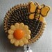 Spring Has Sprung Vintage Zipper Retractable ID Badge Reel
