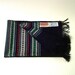 Ecuadorian vintage Woven Orlon Scarf