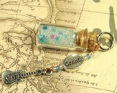 Musician's Muse Micro Bottle Pendant - Guitar