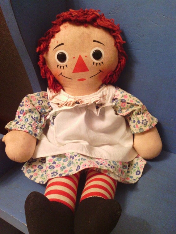 SALE Vintage Raggedy Ann Doll By ReenyArts On Etsy