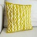 Sunflower DNA Pillow - Mustard Yellow Cushion