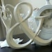 Upcycled Wedding Ivory Wall Decor or Display Ampersand