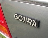 Gojira Custom Car Emblem