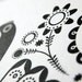 Sebright Bantams - Hand Pulled, Signed, Gocco Screen Print