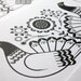 Sebright Bantams - Hand Pulled, Signed, Gocco Screen Print
