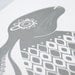 Silver Hare - Hand Pulled, Signed, Gocco Print