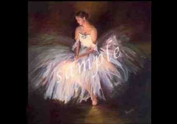 Buy e greeting cards gift ideas - Art Ballerina Ballet Dancer Note Card Gift Ideas