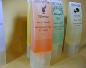 Mimosa Body Wash, Citrus Soap Gel for Shower or Bath, Natural Bathing