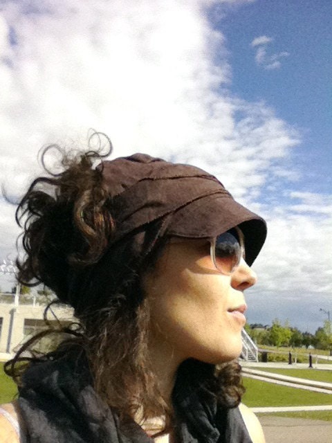 Coaco Linen Unisex Wrap Cap
