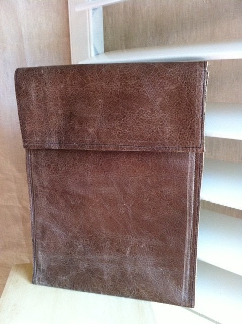 Handheld Tablet Leather Case with Flap