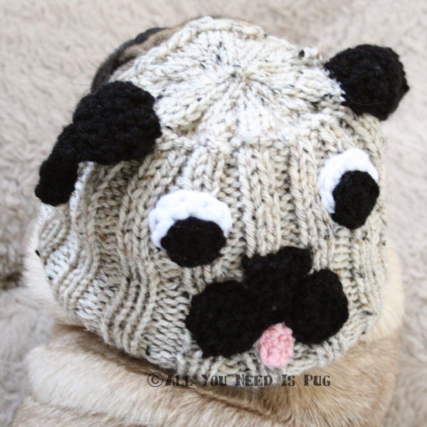 Pug Hat for Dogs