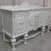 Shabby White 1920's Buffet / Sideboard - Chic SB501