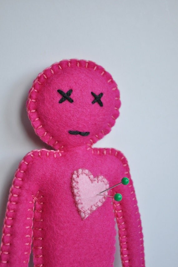 pink voodoo doll