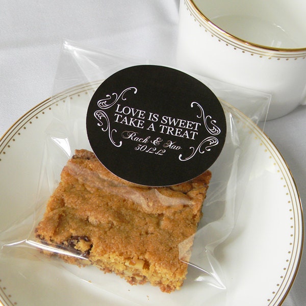 Set of Custom Wedding Stickers - TIMELESS SWIRLS