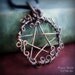 Copper Wire Wrapped Pentacle Pentogram.
