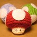 Amigurumi Green Power-Up Mushroom