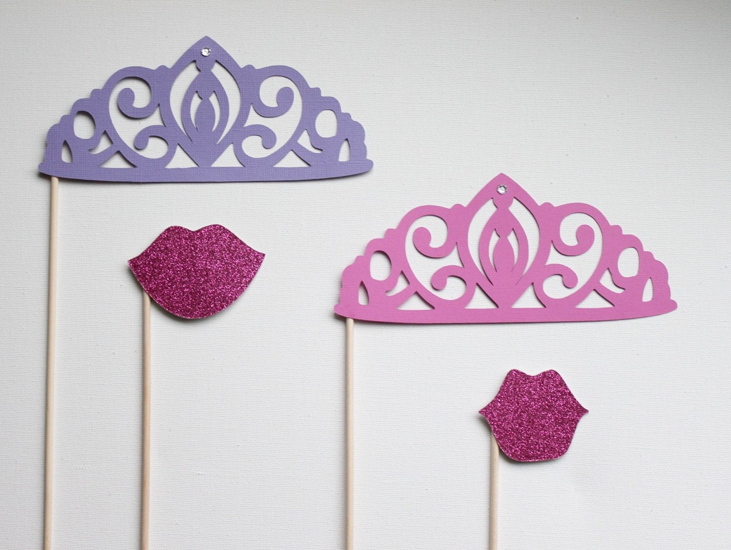Photo Booth Prop. Photobooth. Photo Prop. Pretty Pretty Princess Photo Booth Set