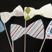 Bow Ties on a Stick - Set of Five - Group 2
