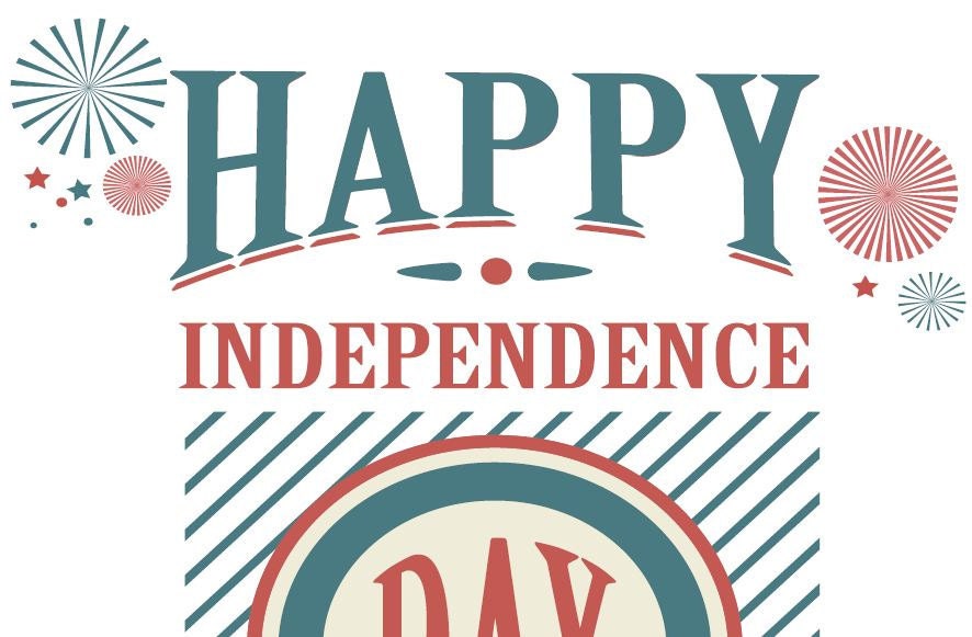 Vintage 4th of July Photobooth Props. Photo Props. Fourth of July Decorations