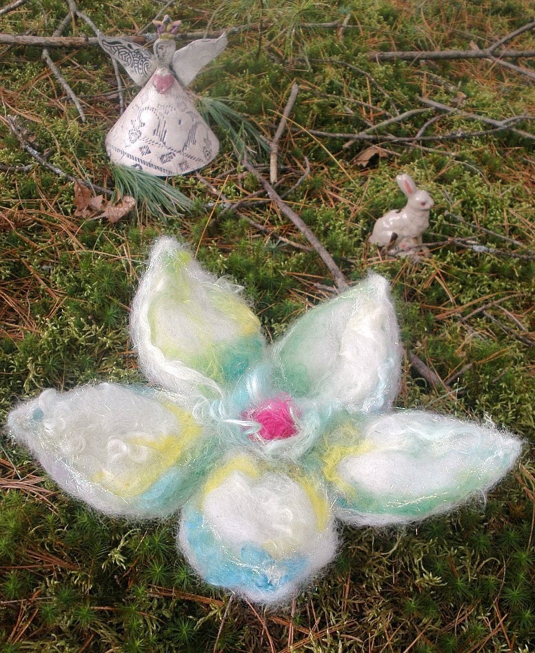 sparkling petal fairy nest from the enchanted forest