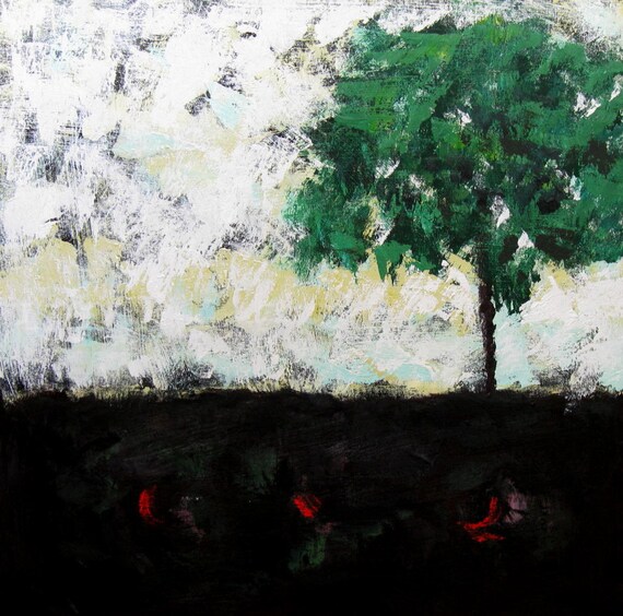 Abstract Landscape Original Acrylic Painting SALE