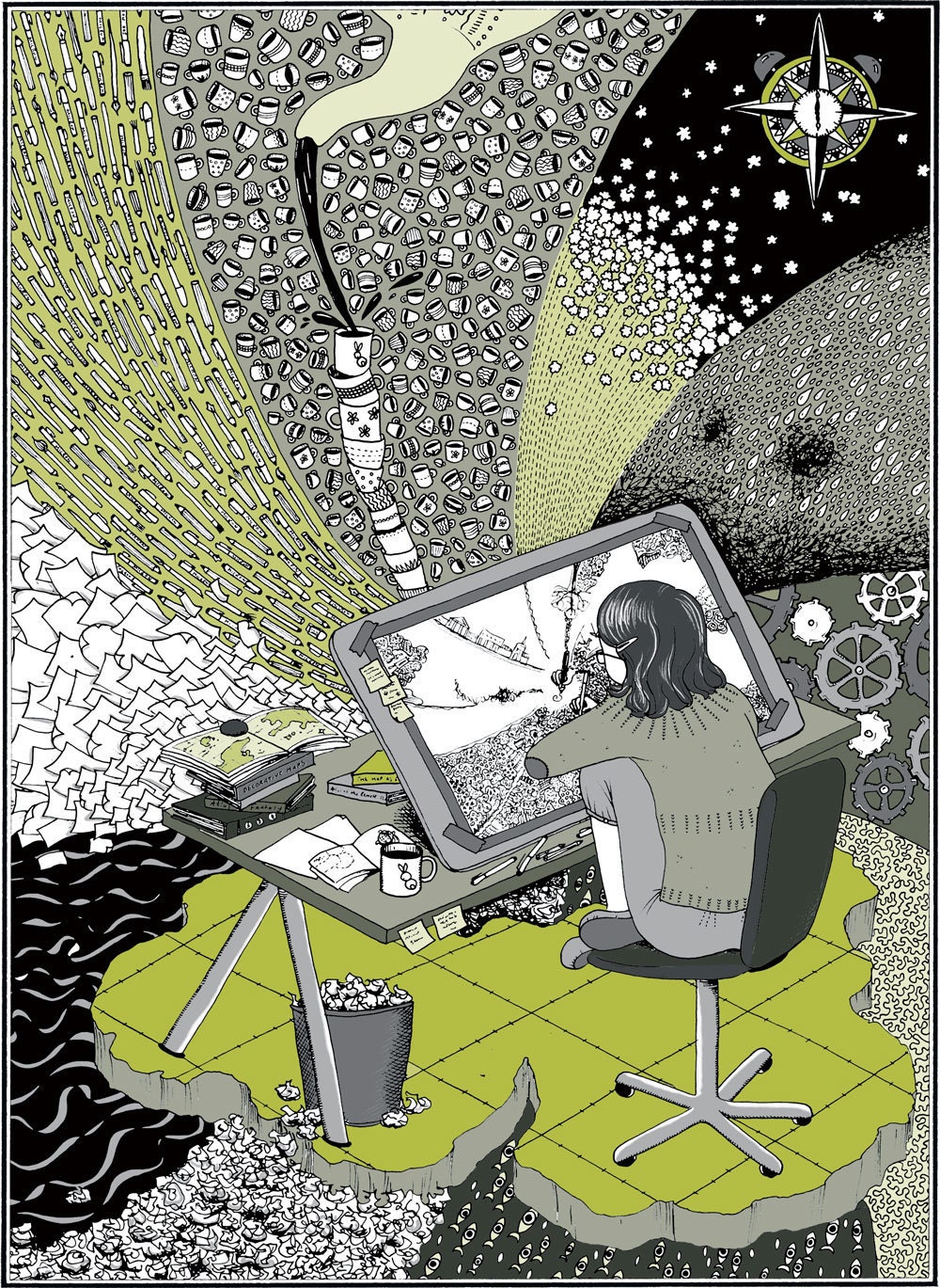 Maelstrom II - Print from Solipsistic Pop 4