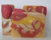 Mango & Pineapple Soap - Handmade Soap - Shea Butter Soap - Tiki Punch Hawaiian Soaps - Dry Skin Soap