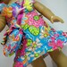 American girl doll, Kanani, Hawaiian dress