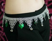 Custom Color Chainmail and Scale Dancing Belt