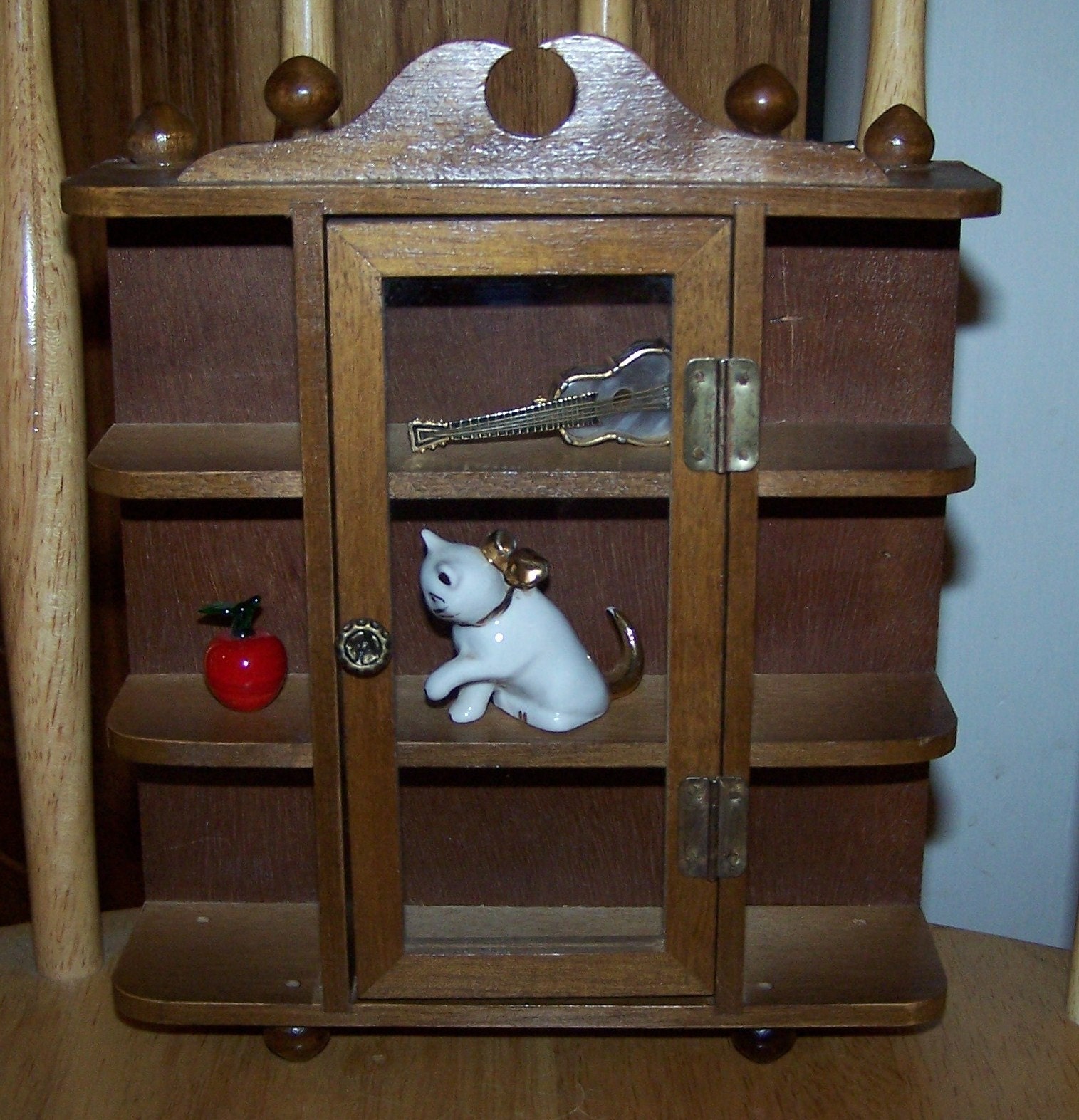 Shadow Box Display Shelf for Miniatures by shopjude on Etsy