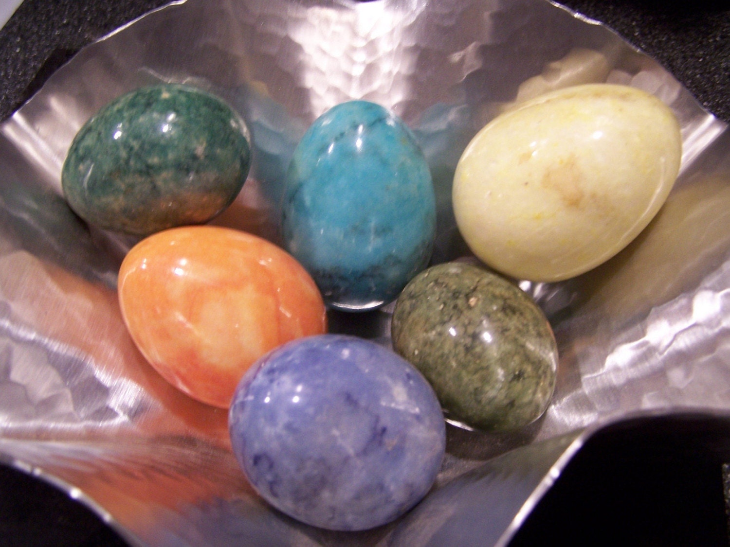 SALE Marble Eggs Half dozen by shopjude on Etsy