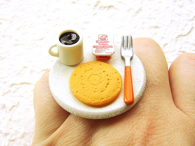 Coffee Ring Food Pancake Syrup