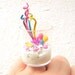 Kawaii Food Ring Vanilla Ice Cream Candy Celebration Ring
