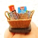 Gift Basket Ring Miniature Food Jewelry  Sweets and Cookies