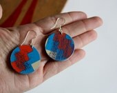 Recycled Skateboard Earring Flats-Bliss