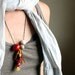 RESERVED Apples and Almonds, a Necklace