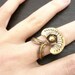 Vintage 1960's Seppo Tamminen Brass Ring