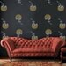 Vinyl Wall Decals, Vintage Flower Blooms - 16 graphics, Wallpaper, Vinyl Wall Graphics, Stickers, Item 10002