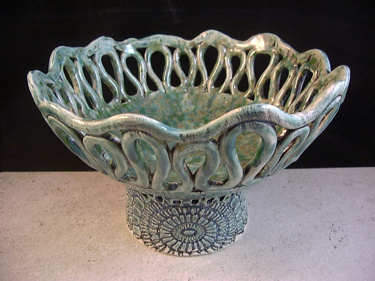 coil bowl pottery