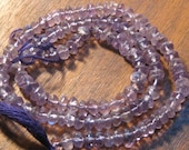 Amethyst Rondelle Gemstone Beads 5x3mm full strand