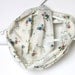 Infinity Scarf. Circle Cowl Scarf. Vintage Floral Fabric. For Her. Cotton. Women Fashion. Autumn. Blue and White
