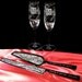 Music Wedding Toasting Flutes, Fine Crystal, Engraved and Personalized