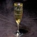 7 Champagne Flutes, Personalized Bridal Party Gifts