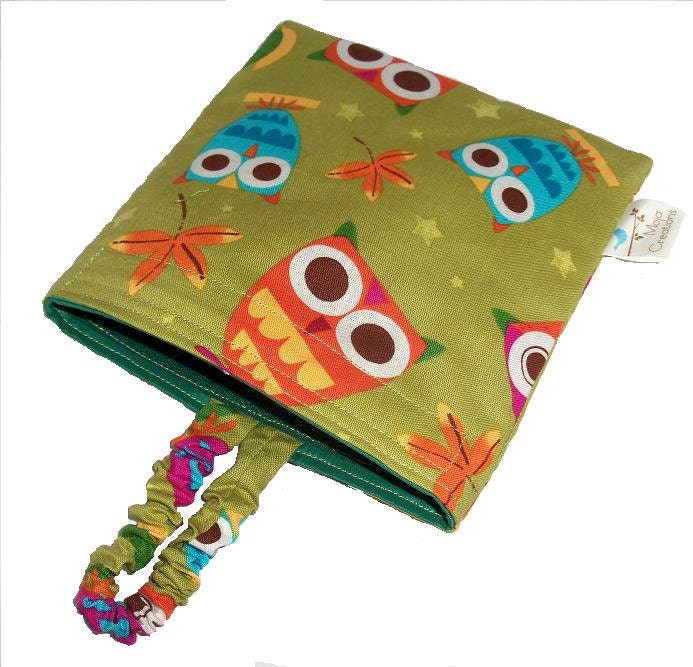 Sandwich Bag, Reusable, Ecofriendly - Pistachio Owls