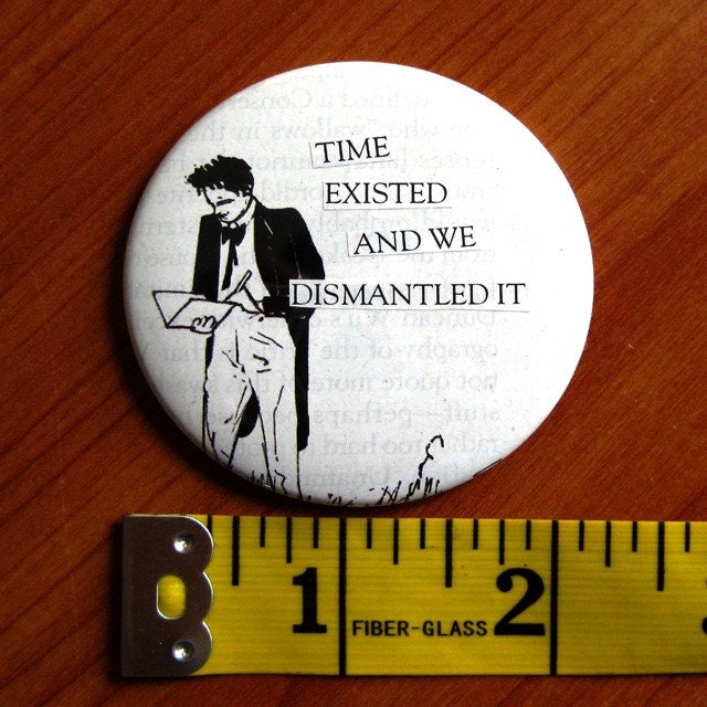 librarians dewey it better (2.25-in magnet pinback button badge keychain bottle opener pocket mirror)