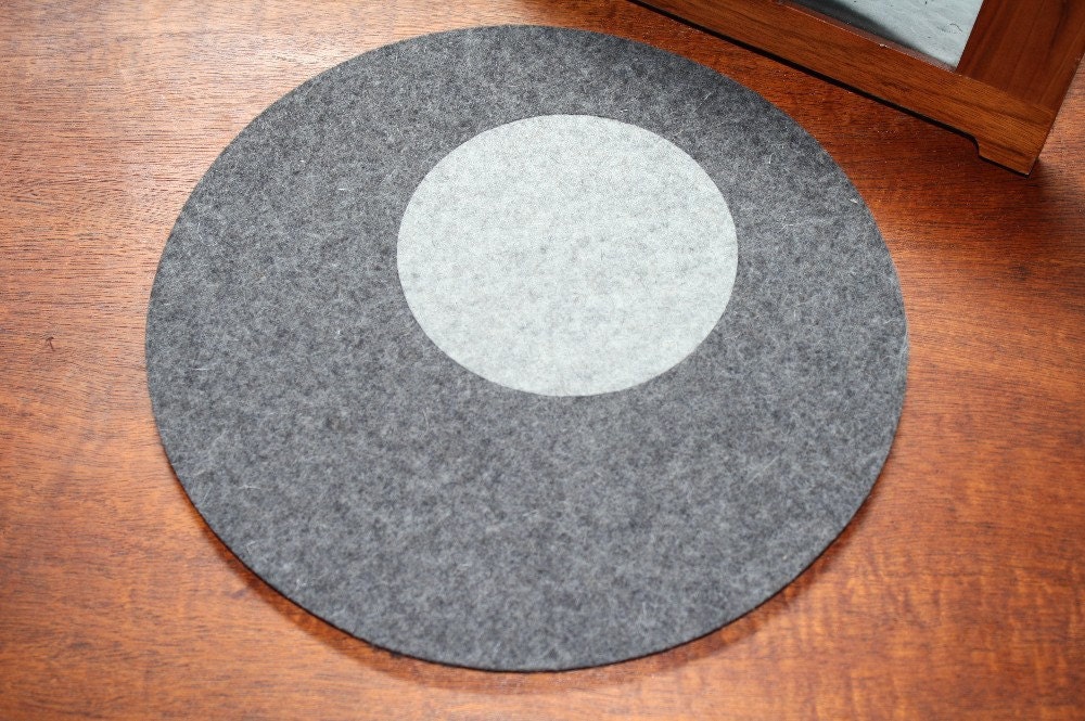 Wool Felt Asymmetrical Pad- 10 inch in 5mm