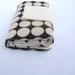 Interchangeable needle case-big white dots