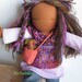 Custom handmade 15'' waldorf doll by FeeVertelaine reserved for curlysue13- 6 th last instalment