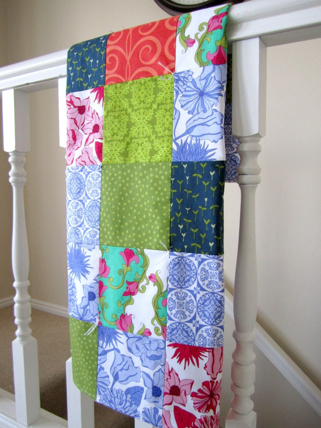 Isabella Patchwork Baby Blanket